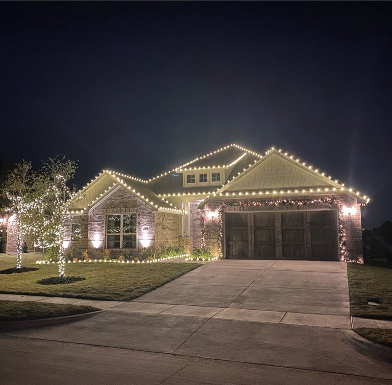 Christmas lights Lewisville