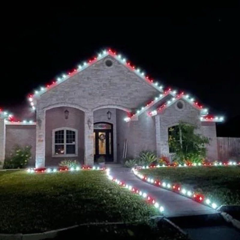 Christmas lights Lewisville