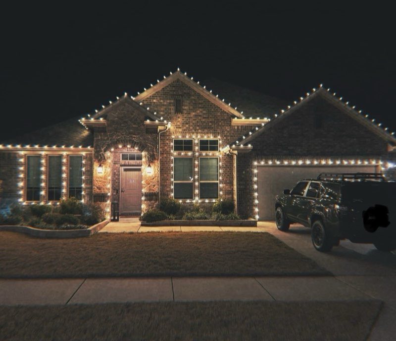 Christmas lights Lewisville