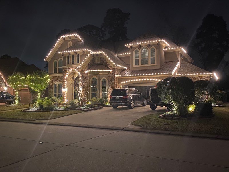 Christmas lights Lewisville