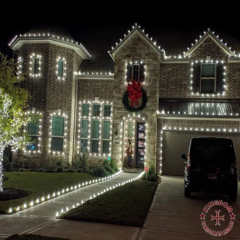 Christmas lights Lewisville